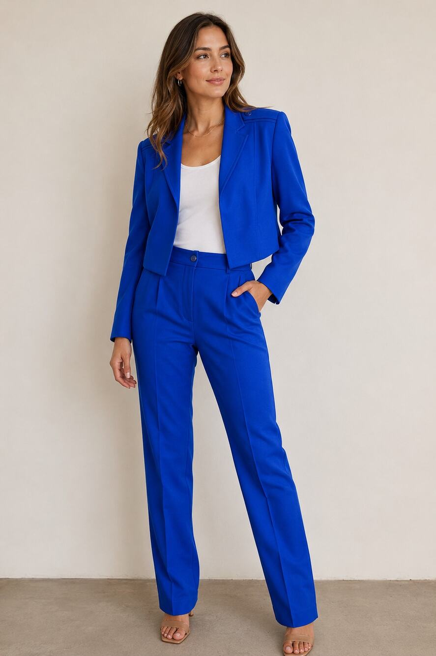 Pendleton Petite 100% Virgin‎ Wool XS/S Blue Blazer Career Office Vintage